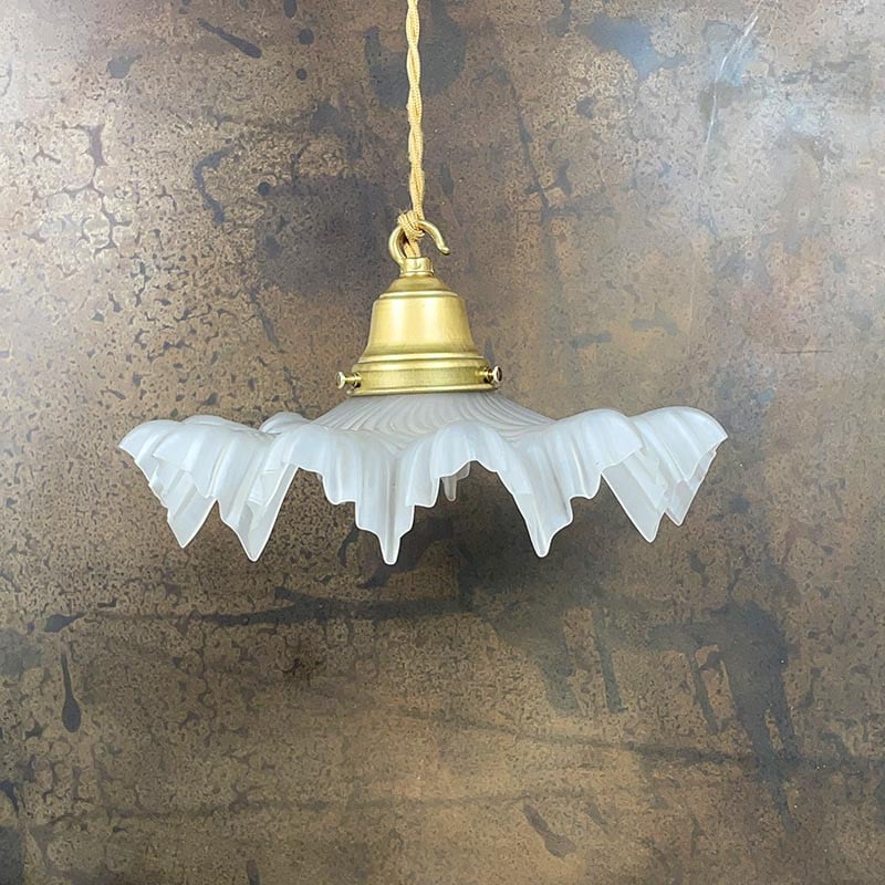 Luminaire Vintage Dentelé 1930