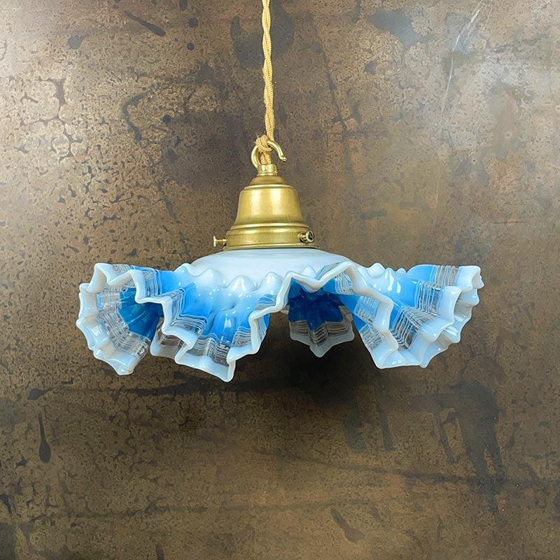 Luminaire Vintage Dentelé 1930