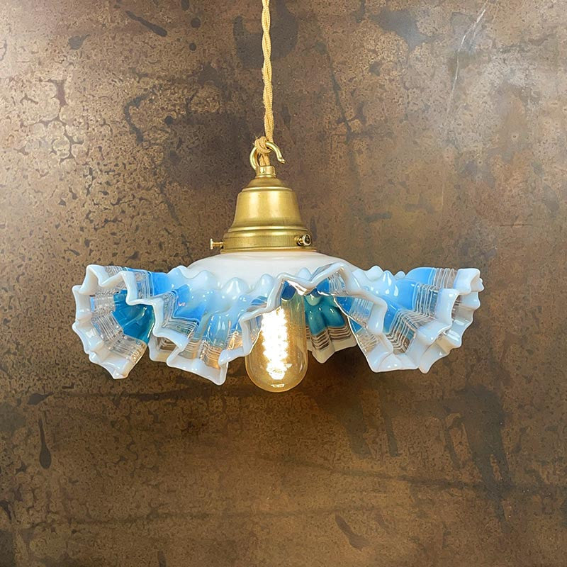 Luminaire Vintage Dentelé 1930