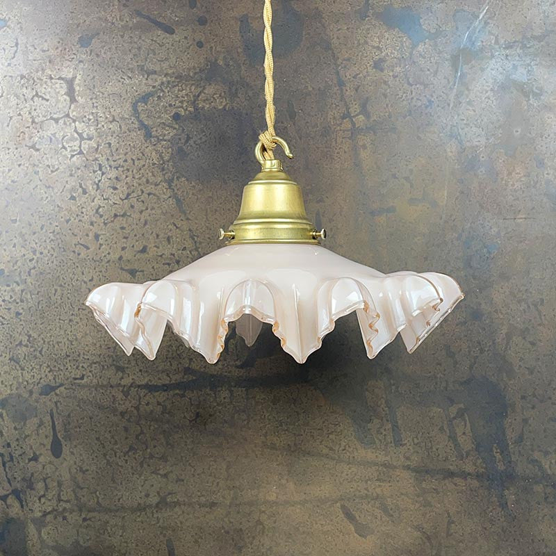 Luminaire Vintage Dentelé 1930