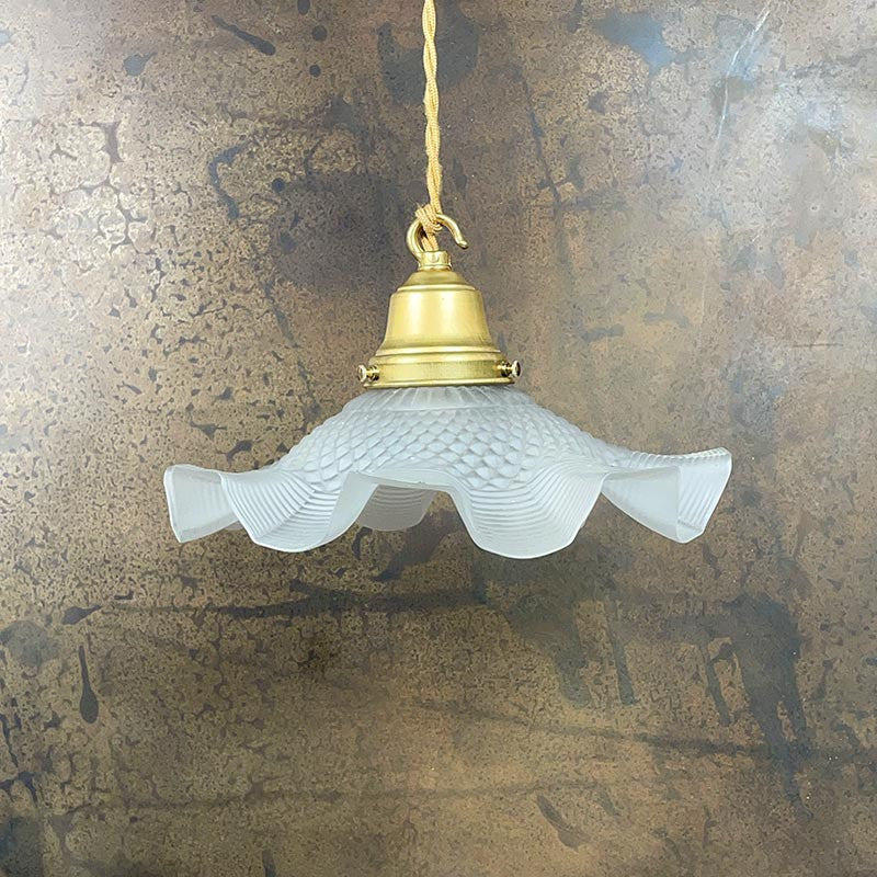 Luminaire Vintage Dentelé 1930