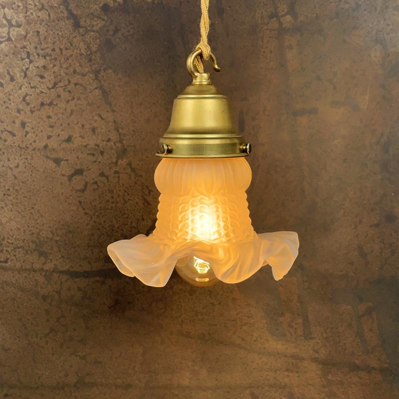 Luminaire Vintage Tulipe 1920