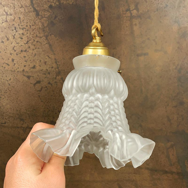Luminaire Vintage Tulipe 1920