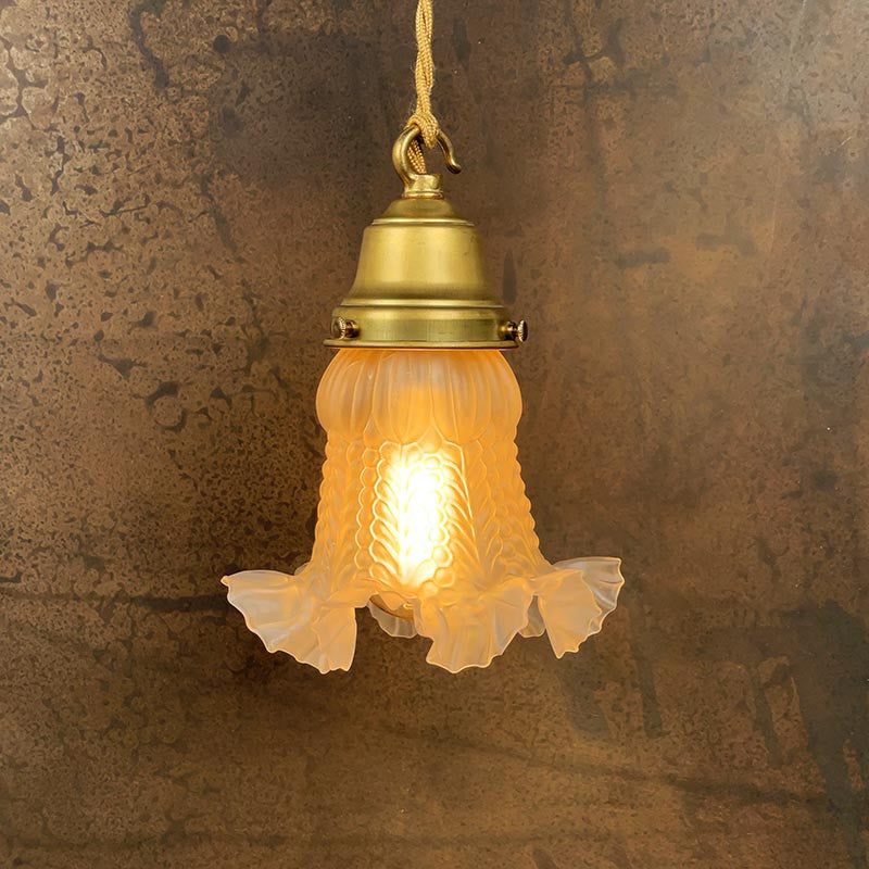 Luminaire Vintage Tulipe 1920