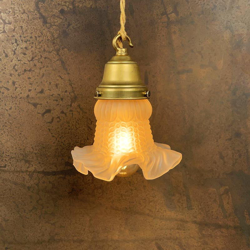 Luminaire Vintage Tulipe 1920