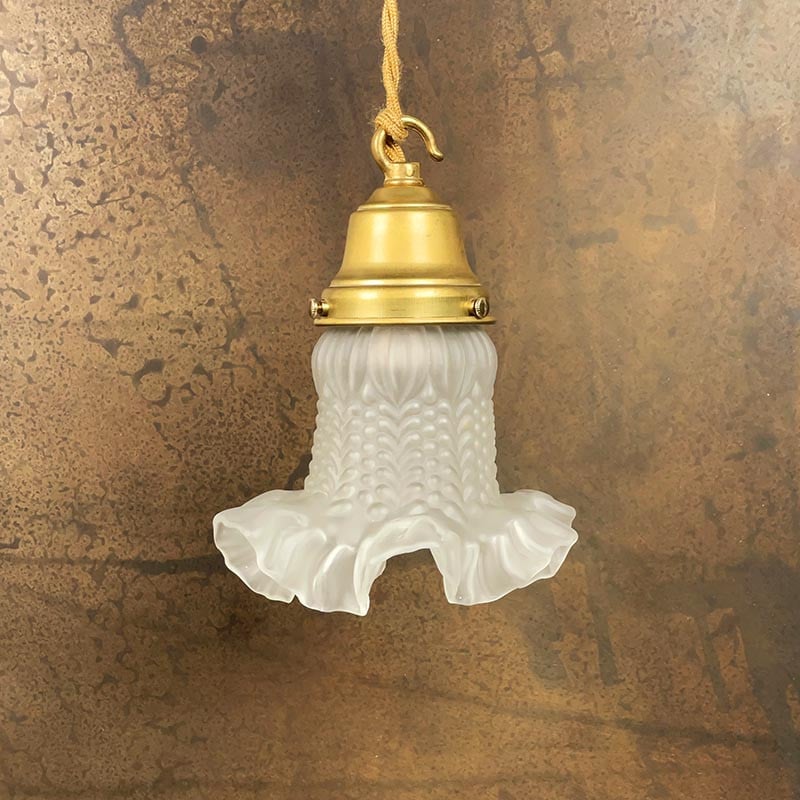 Luminaire Vintage Tulipe 1920