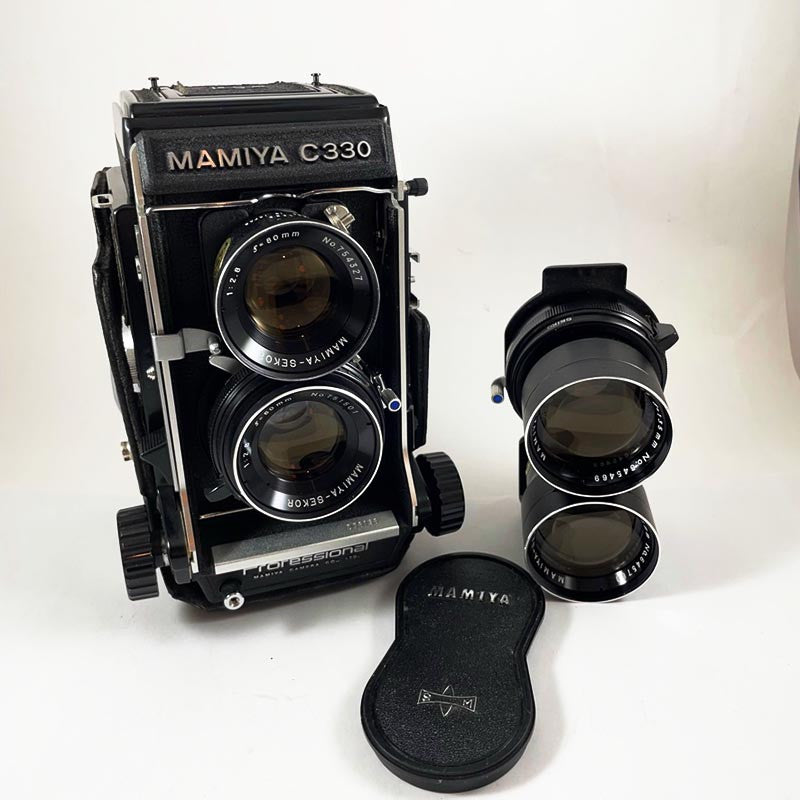 Mamiya C330 & Sekor 80mm 2.8 & 135mm 4.5