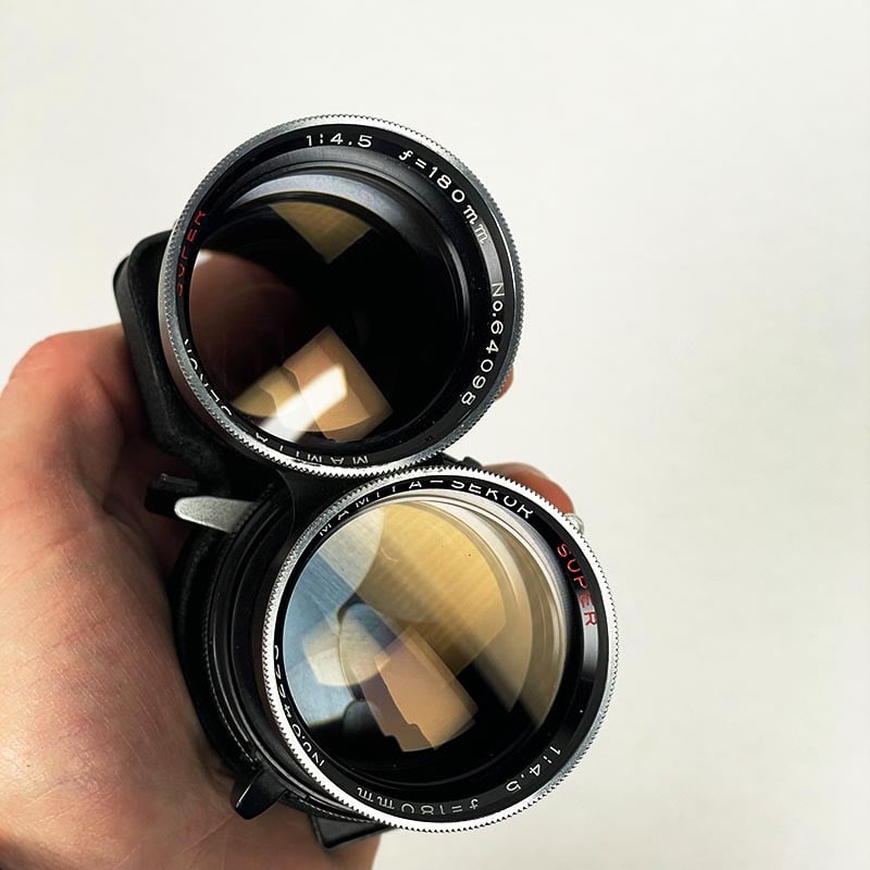 Mamiya C330 & Sekor 80mm 2.8 & 55mm 4.5 & 180mm 5.6