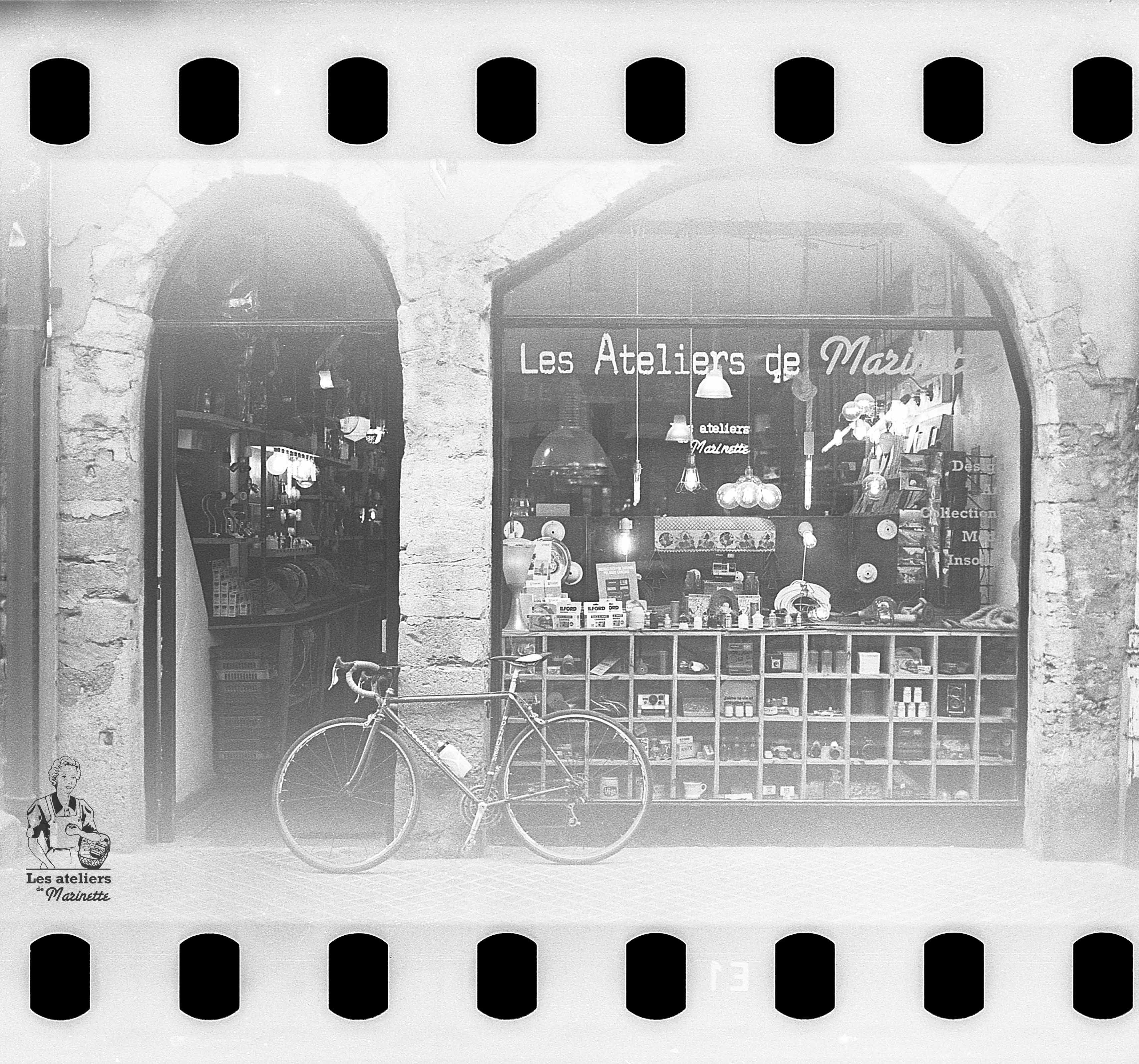 Marinette Vintage Film M101 Pellicule Ancienne Périmée noir et blanc Orwo NP55 50 Iso 25 Iso voilage grain ancien