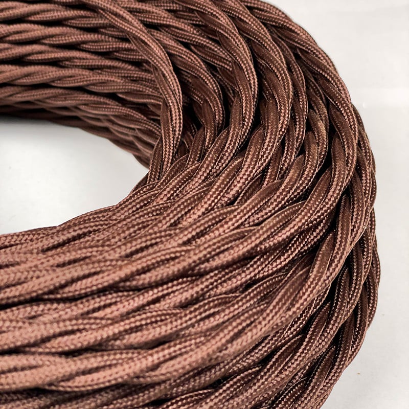 Marron Torsadé 3 * 1.5mm