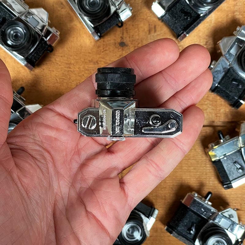 visionneuse ancienne plastique belfort noir mini 1980 marché factice appareil photo vintage