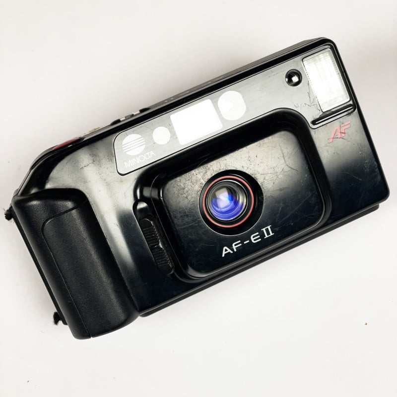 Minolta AF E2 & 35mm 4.5