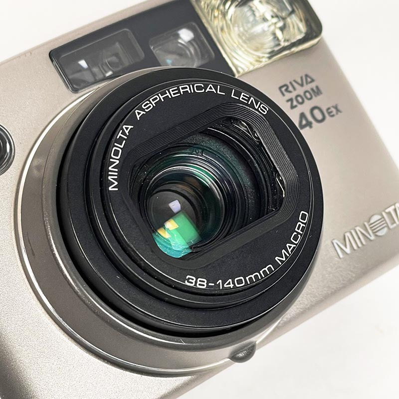 Minolta AF Riva Zoom 140 EX & 38-140mm