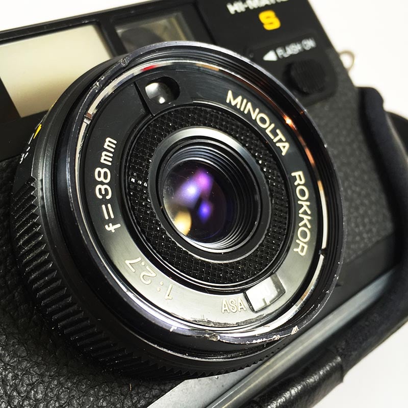 Minolta HI-Matic S & 38mm 2.7