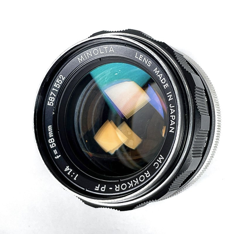 Minolta MC Rokkor-PF 58mm 1.4