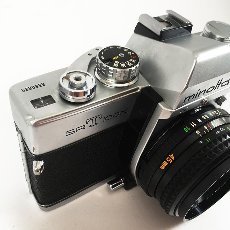 Minolta SRT 100X & Rokkor 45mm 2