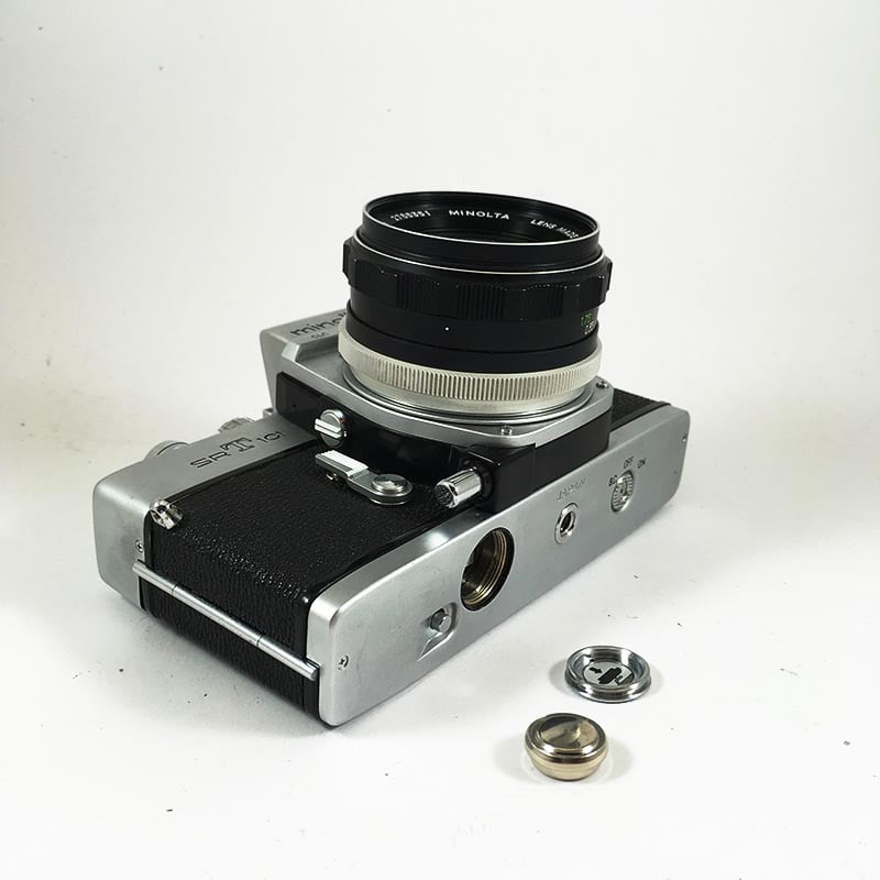 Minolta SRT 101 Chrome & Rokkor-PF 55mm 1.7