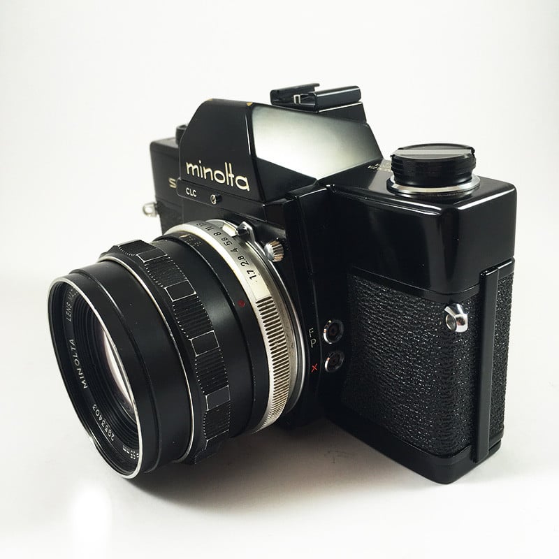 Minolta SRT 101 Noir & Rokkor 55mm 1.7