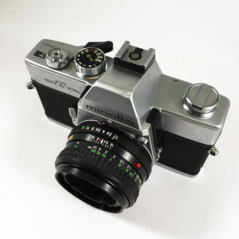 Minolta SRT 101b Chrome & 50mm 1.7