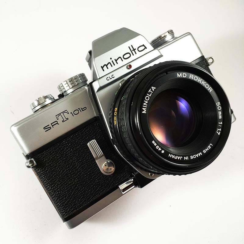 Minolta SRT 101b Chrome & 50mm 1.7