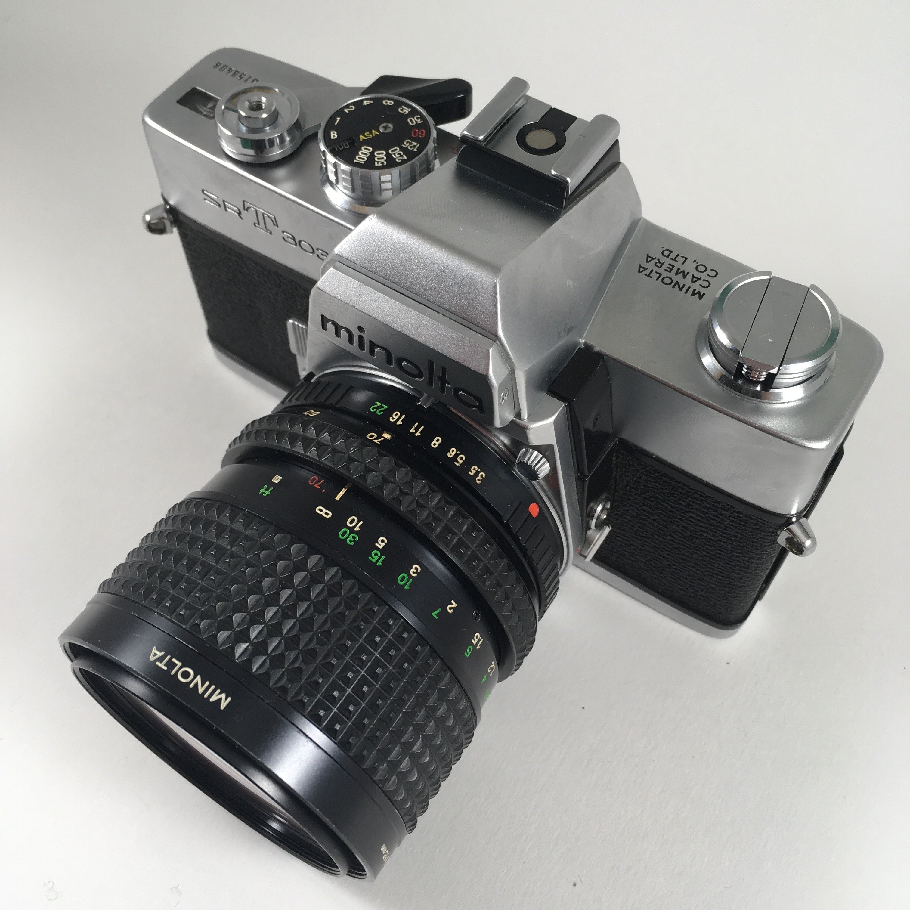 Minolta SRT 303 & Rokkor 35-70mm 3.5