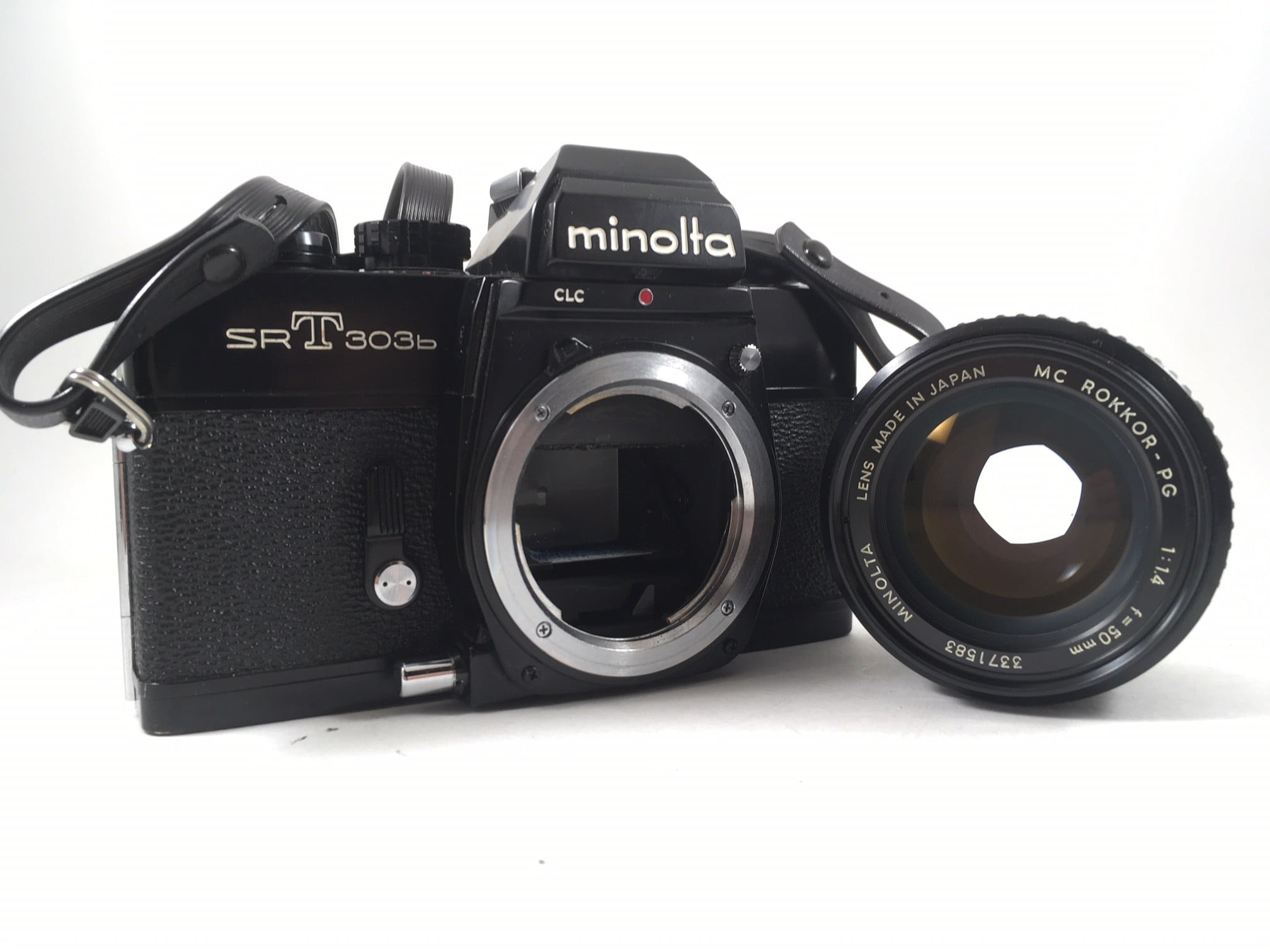 Minolta SRT 303B Noir & Rokkor 50mm 1,4