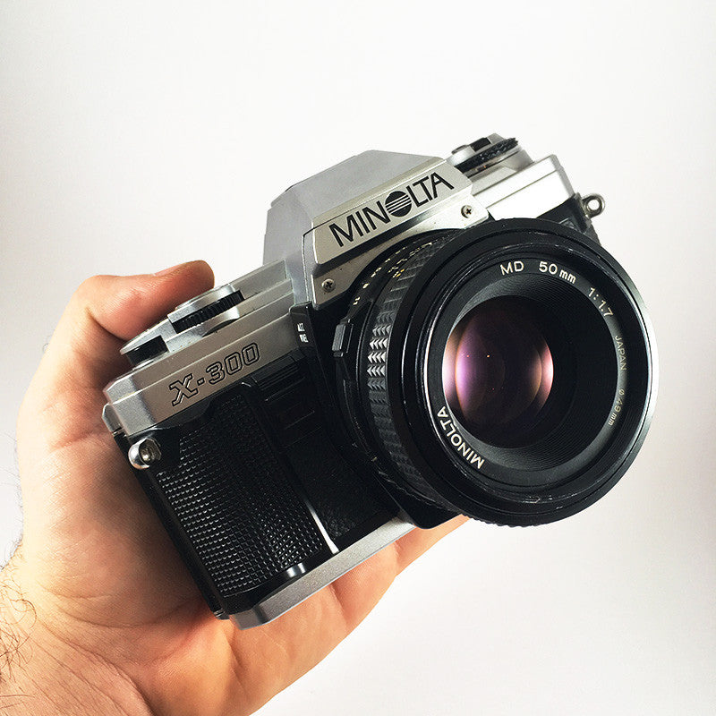 Minolta X-300 & 50mm 1.7