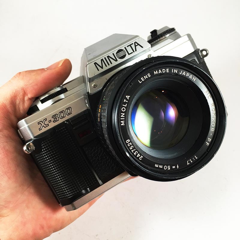 Minolta X-300 & 50mm 1.7