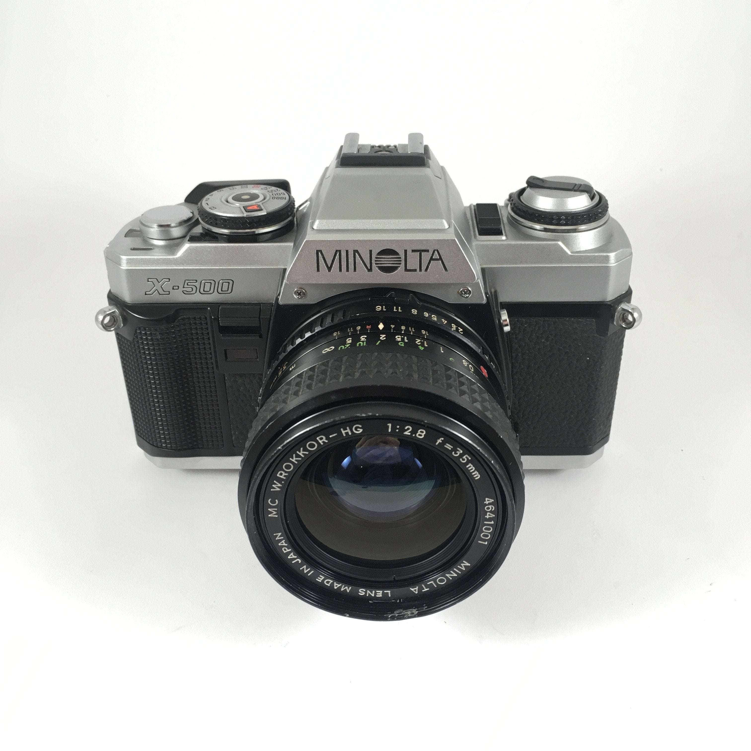 Minolta X-500 & 35mm 2.8