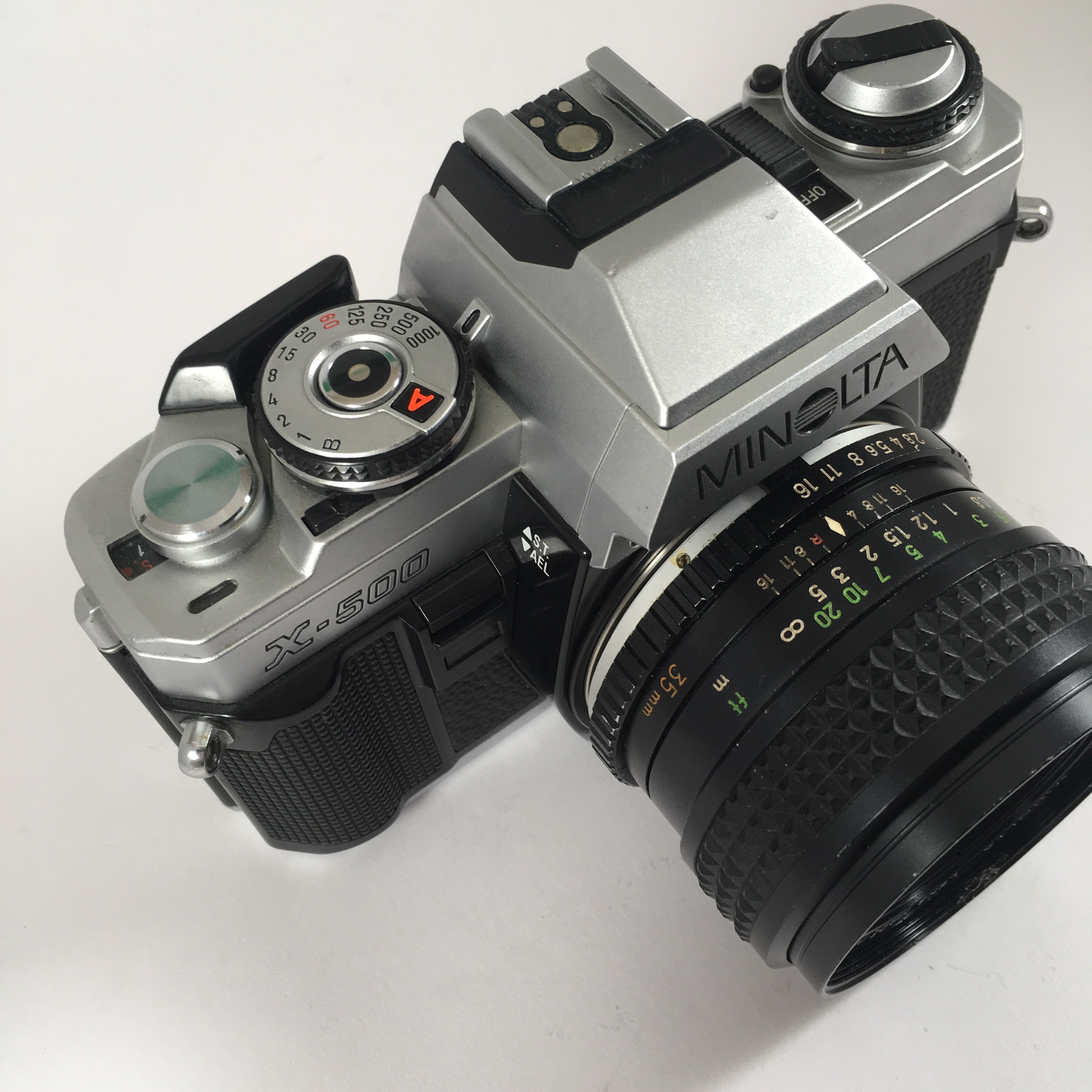 Minolta X-500 & 35mm 2.8