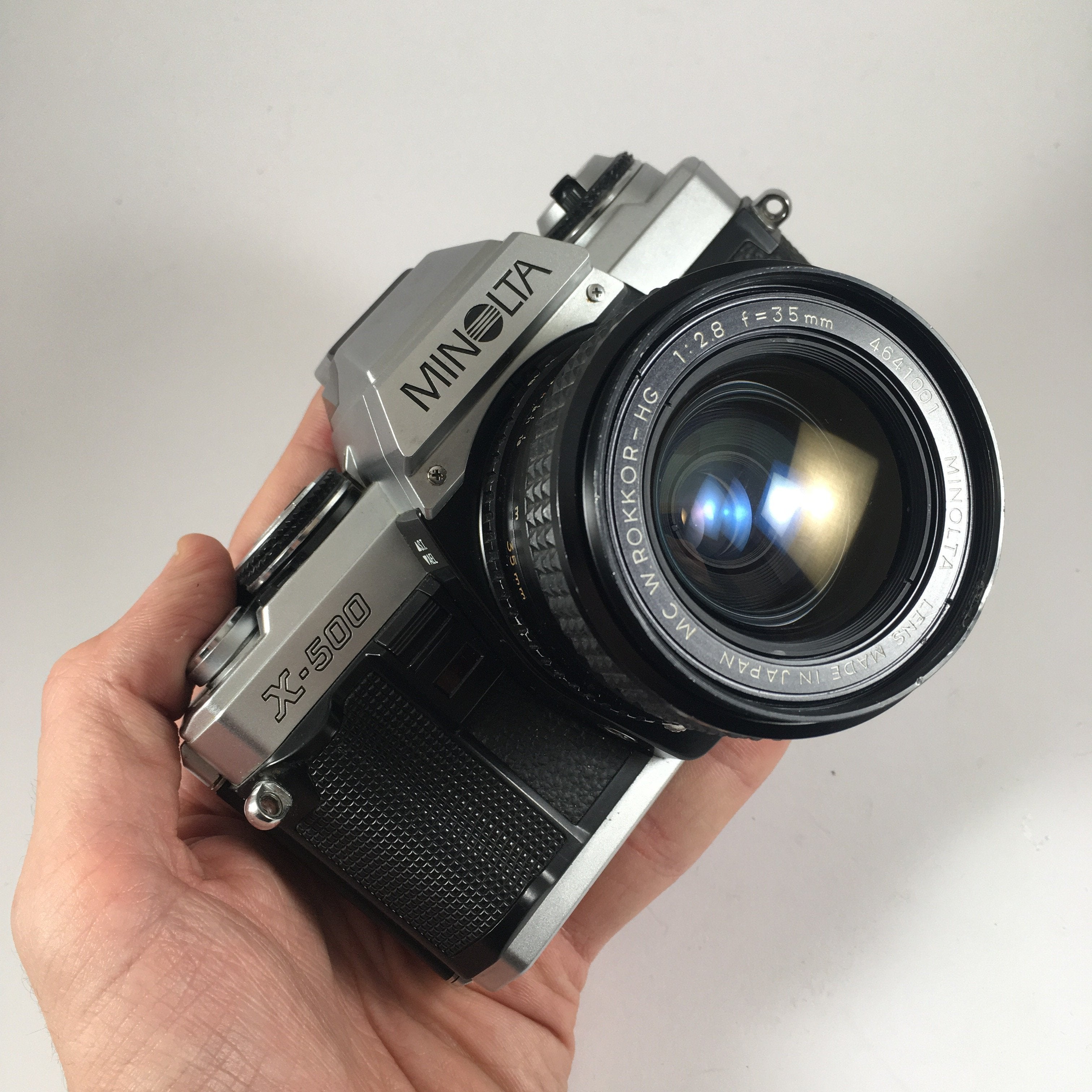 Minolta X-500 & 35mm 2.8