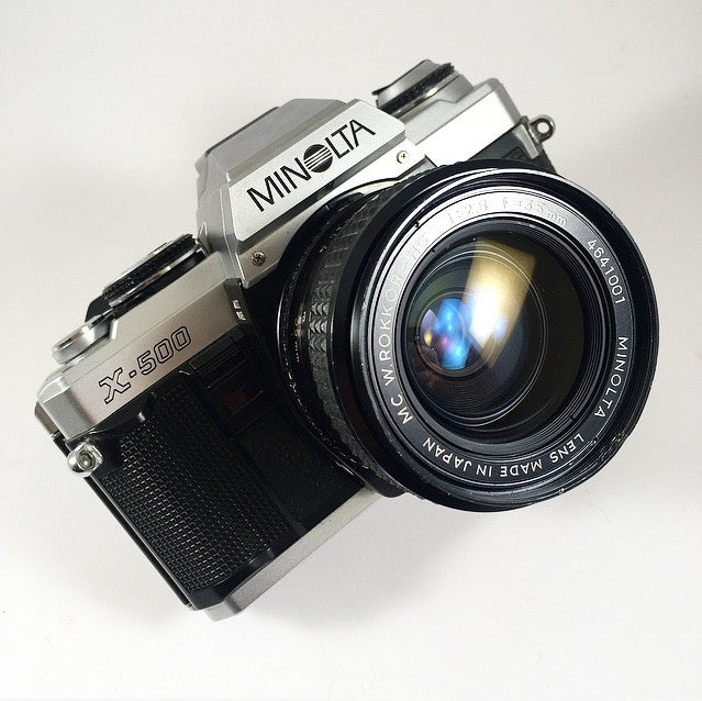 Minolta X-500 & 35mm 2.8