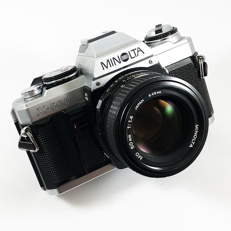 Minolta X-500 & 50mm 1.4
