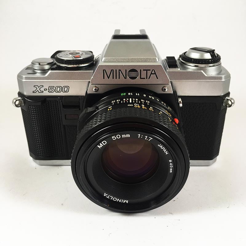 Minolta X-500 & 50mm 1.7