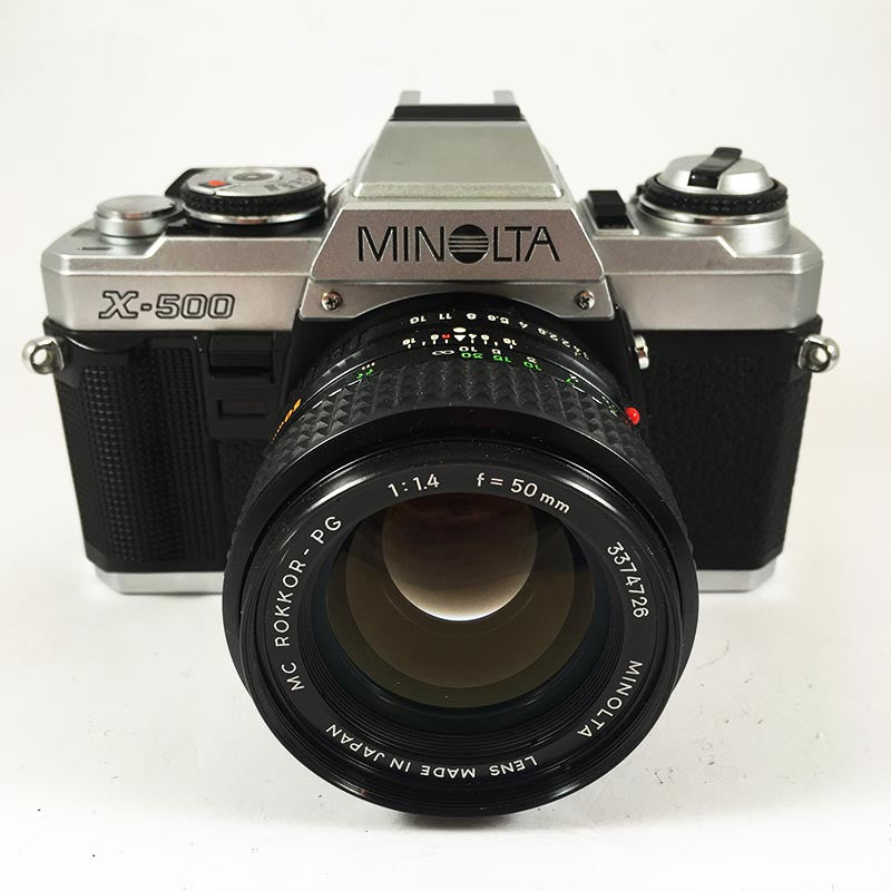 Minolta X-500 & Rokkor 50mm 1.4