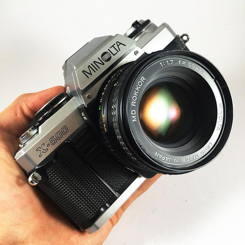 Minolta X-500 & Rokkor 50mm 1.7