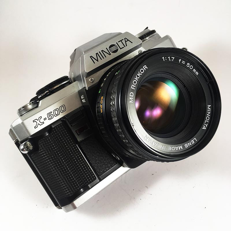 Minolta X-500 & Rokkor 50mm 1.7