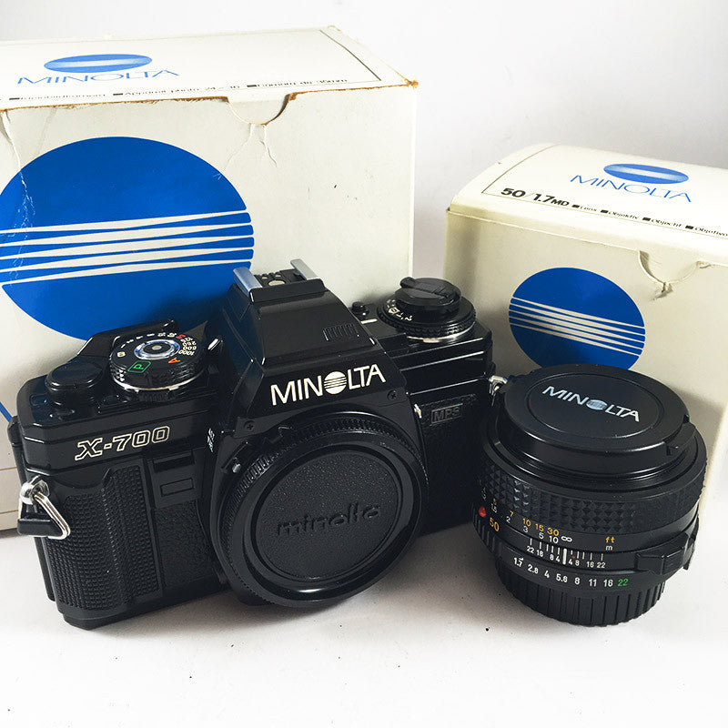 Minolta X-700 & 50mm 1.7 Boxed
