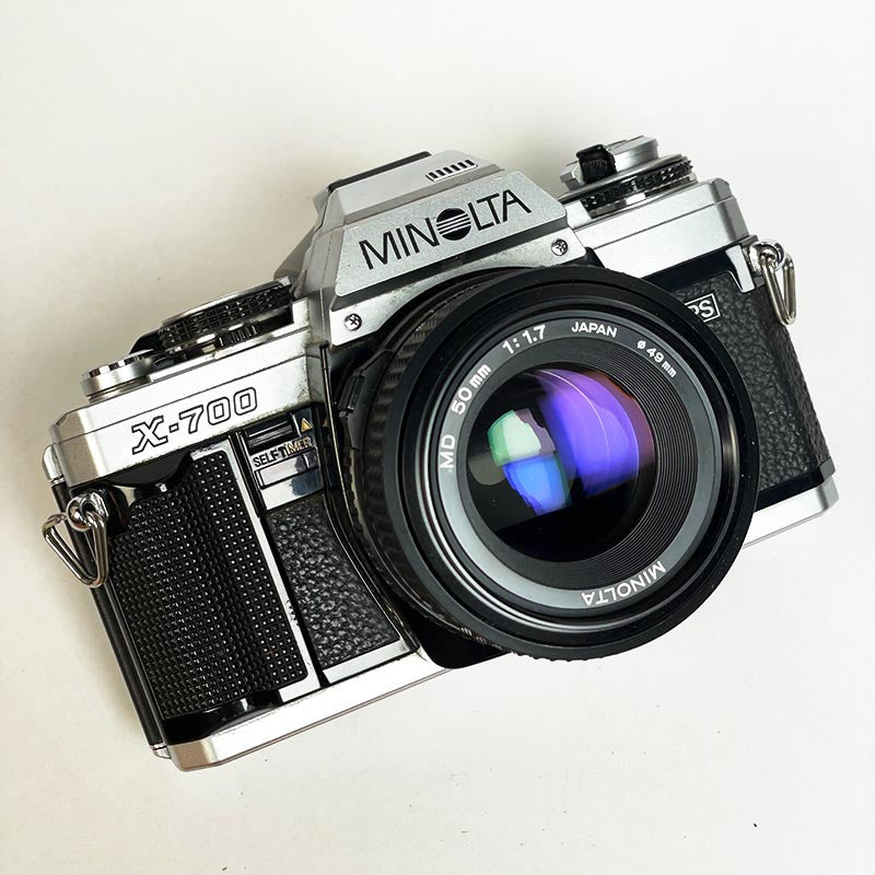 Minolta X-700 Chrome & 50mm 1.7