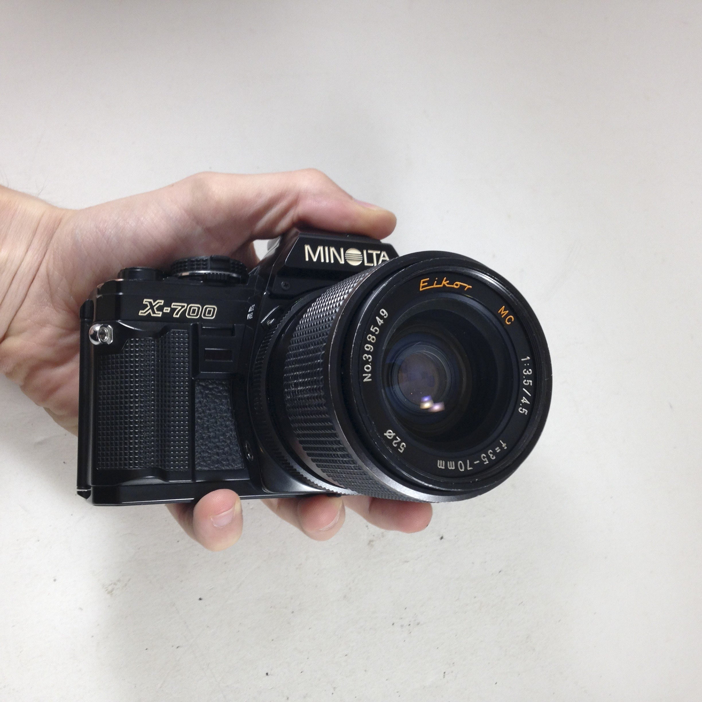 Minolta X-700 & Eikor 35-70mm 3.5-4.5