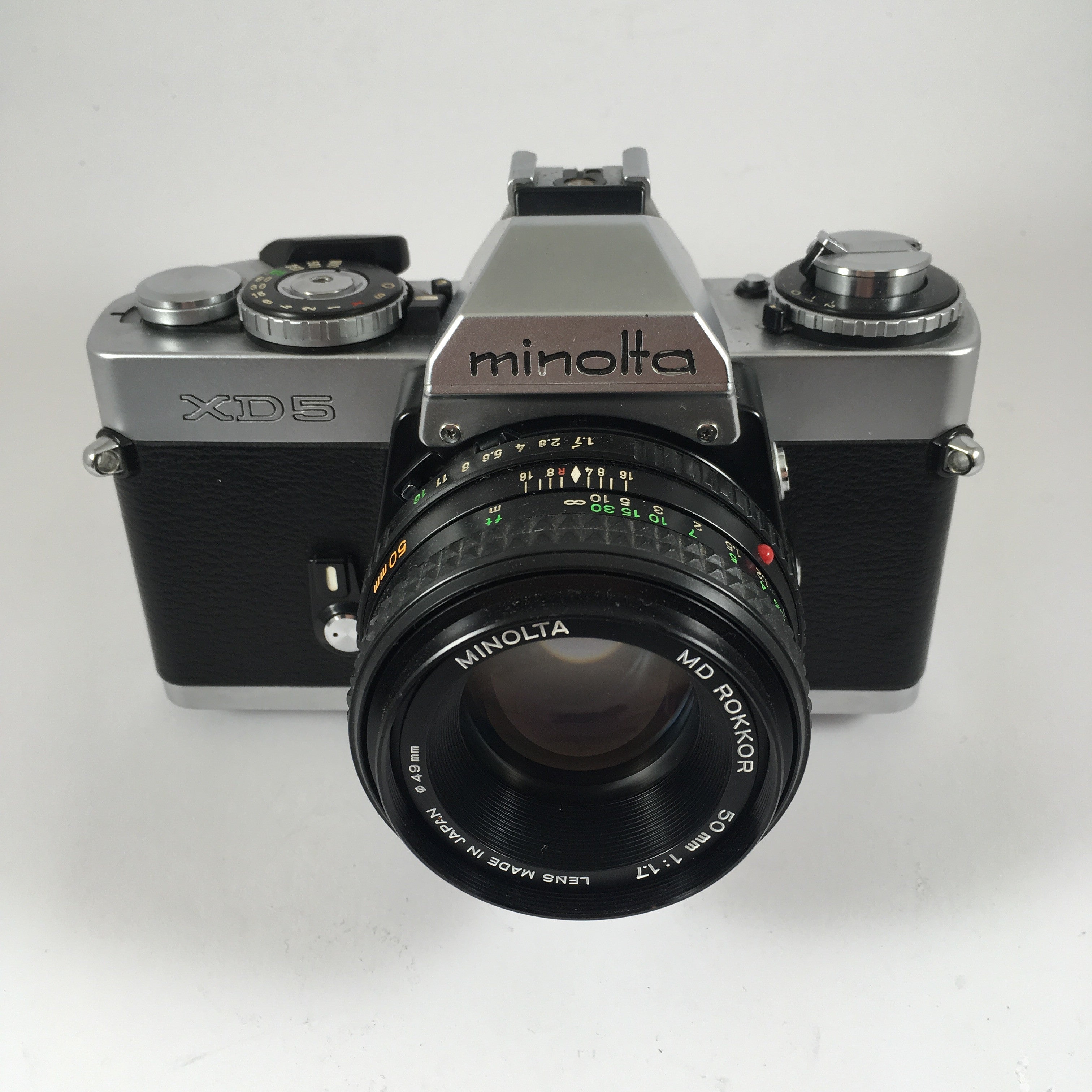 Minolta XD5 & Rokkor 50mm 1.7