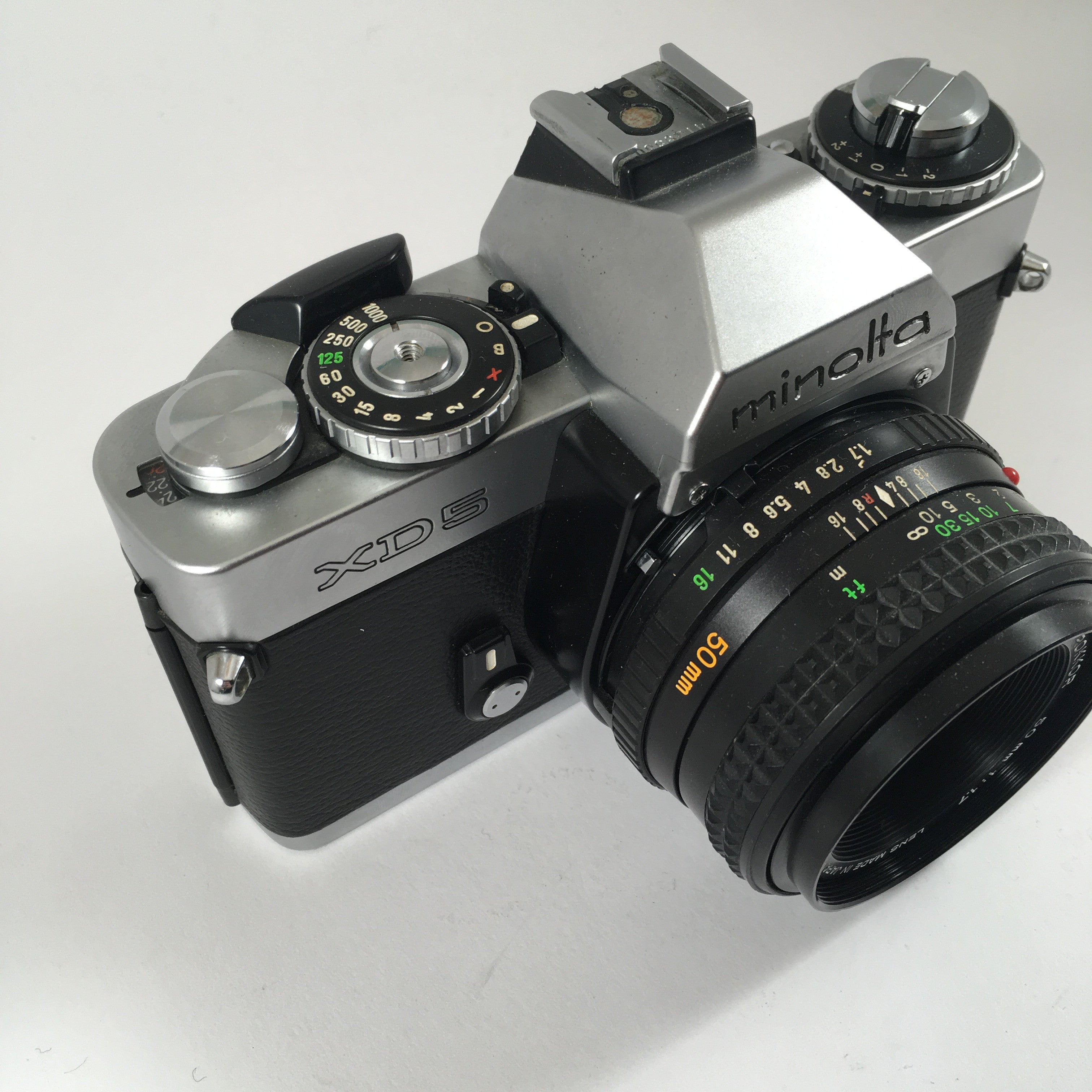 Minolta XD5 & Rokkor 50mm 1.7