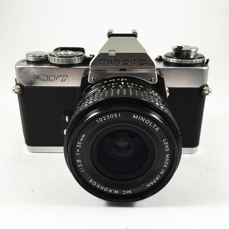 Minolta XD7 & 35mm 2.8