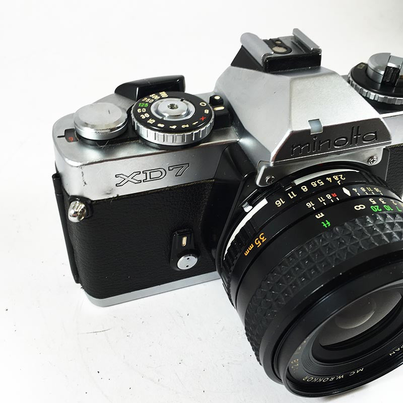 Minolta XD7 & 35mm 2.8