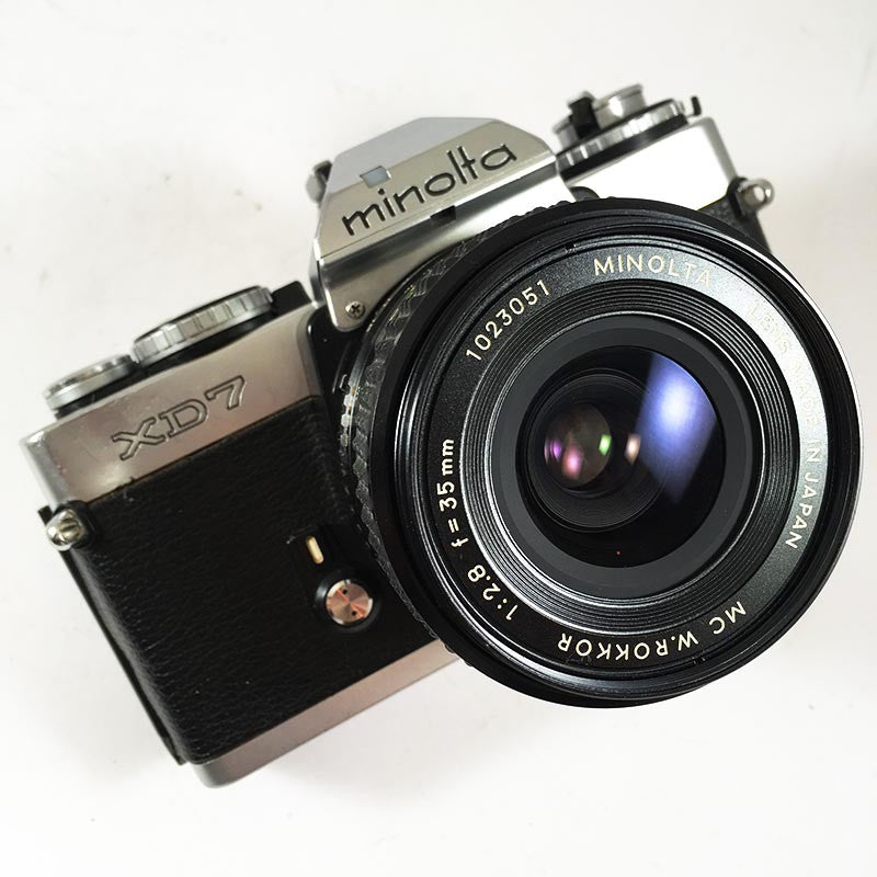 Minolta XD7 & 35mm 2.8