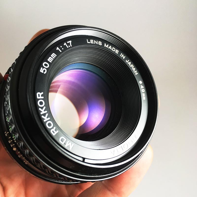 Minolta XD7 & Rokkor 50mm 1,7