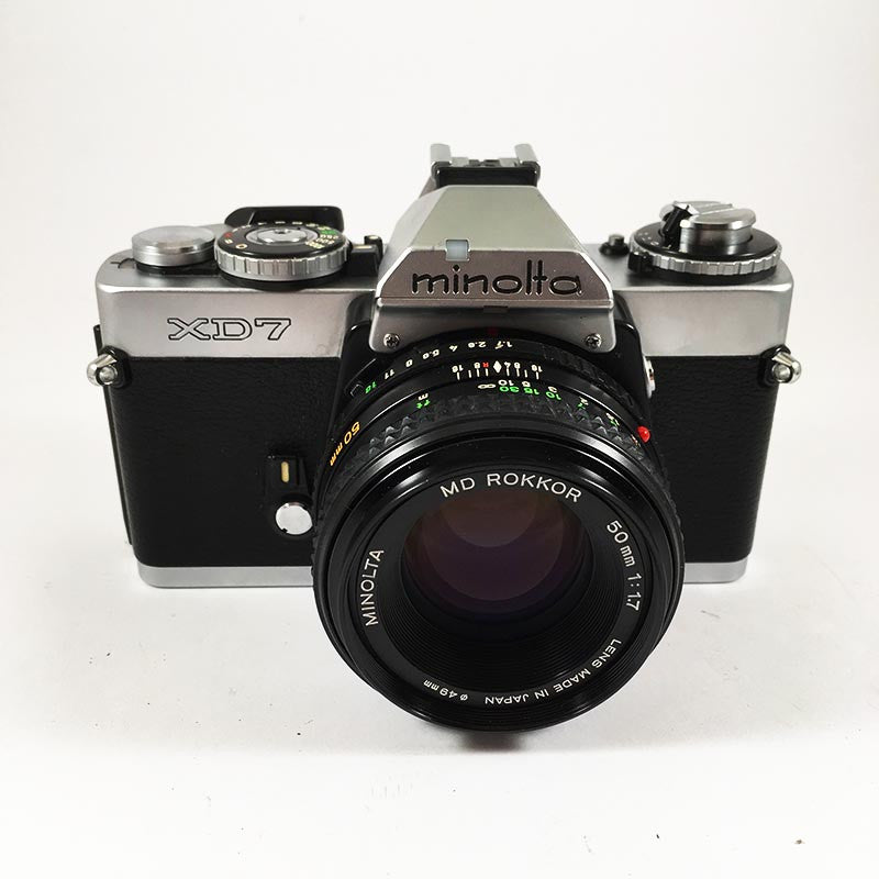 Minolta XD7 & Rokkor 50mm 1,7