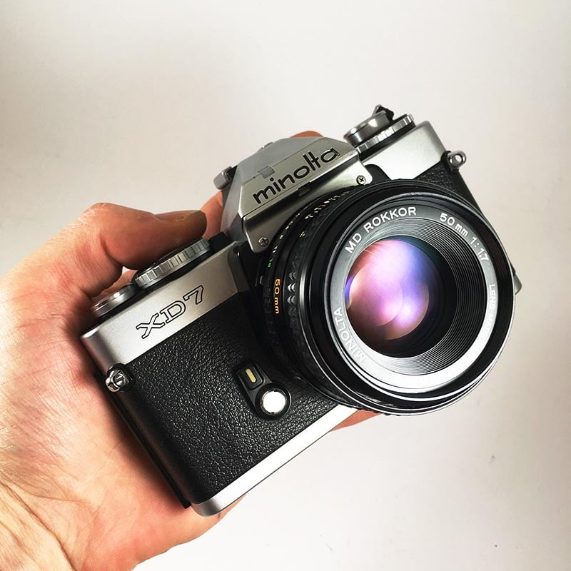 Minolta XD7 & Rokkor 50mm 1,7