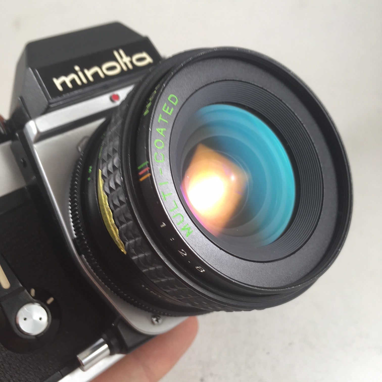 Minolta XE-5 & Makinon 28mm 2,8