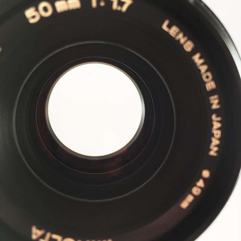 Minolta XG1 & 50mm 1.7